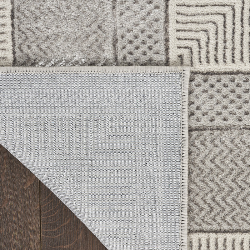 Geometric Area Rug, Rectangle 9' x 12'