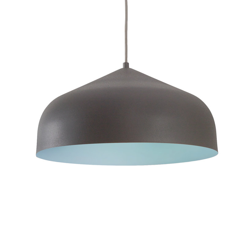 Helena 1 - Light Pendant, Black, Black/Gold, No Bulb Included