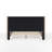 Martha Stewart Britta Upholstered Platform Bed With Piped Detail Headboard-97967477-97967474