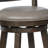 Kailayah Swivel Upholstered Counter Stool with Solid Wood Frame-1628050063