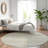 Machine Washable Indoor/Outdoor Christain ACN1412 Linen Rug-109530674