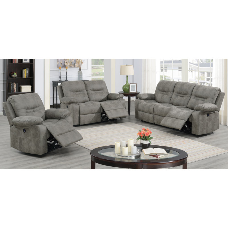 Ensemble de salon inclinable configurable Los Palmos