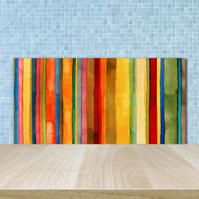 Bilgin 50cm W x 100cm L Glass Peel and Stick Panel