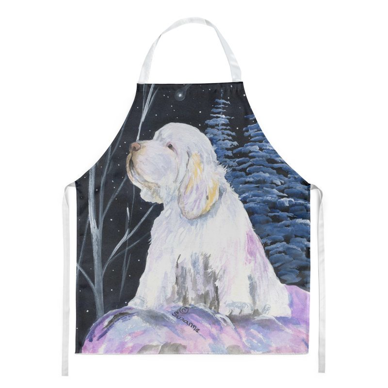 No Pattern Bib Apron