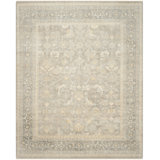Sultanabad Oriental Hand Knotted Wool/Cotton Gray Area Rug