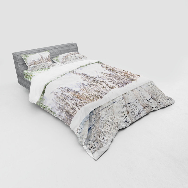 Rustic Duvet Cover, Queen Duvet Cover + 3 Additional Pieces