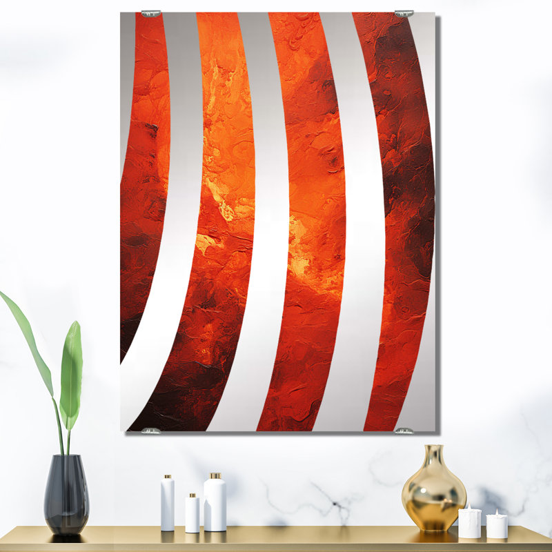 Godbolt - Grand miroir mural Tachisme MIR136263, 40 po x 30 po