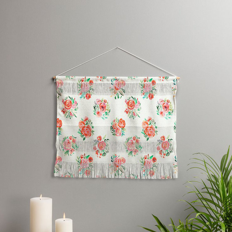 Ninola Polyester Wall Hanging, 16" H x 22" W x 0.125" D