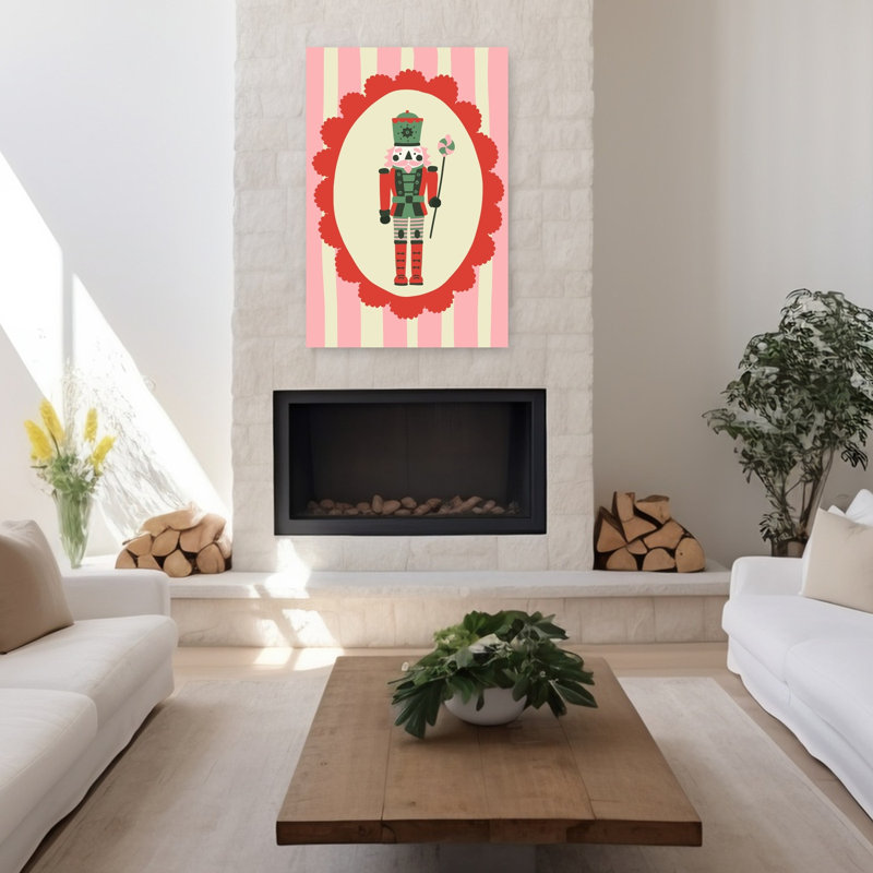 Impression d'art mural fantaisiste classique d'hiver, H 48 po x l 32 po