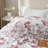 Microfiber Floral Print Comforter Set-110354016