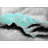 Grey and Blue Clouds - Bedroom Canvas Art | White Framed Decor
