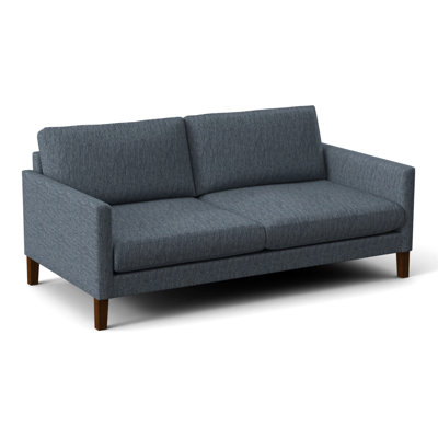 Canapé à accoudoirs carrés de 75 po avec coussins réversibles Logan