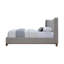Grand lit en chenille gris Melbourne-1519385615