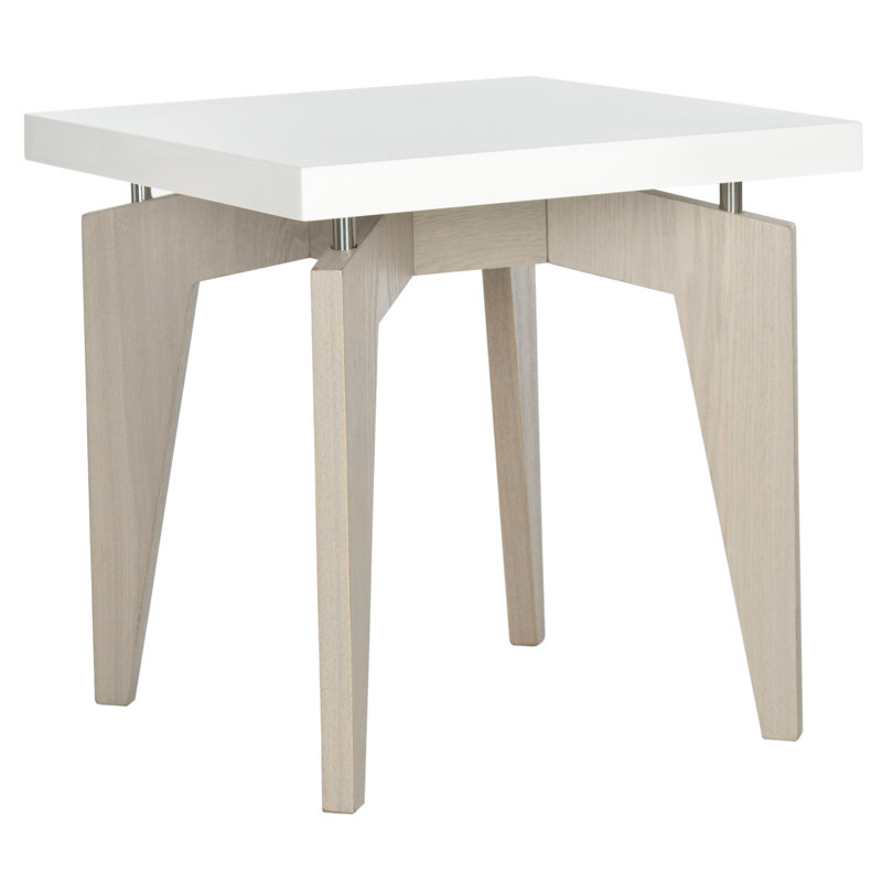 Delray End Table, Grey