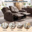Canapé inclinable l 73,6 po pour salon-212159010-212159013