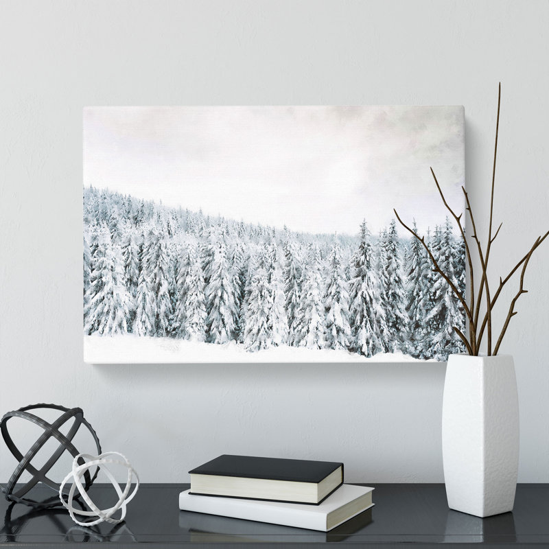 Winter Trees - Wrapped Canvas, 40cm H x 60cm W x 3cm D