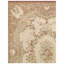 Tapis oriental en laine noué à la main brun / beige-78949151