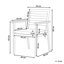 Fardy Patio Dining Armchair with Cushion
