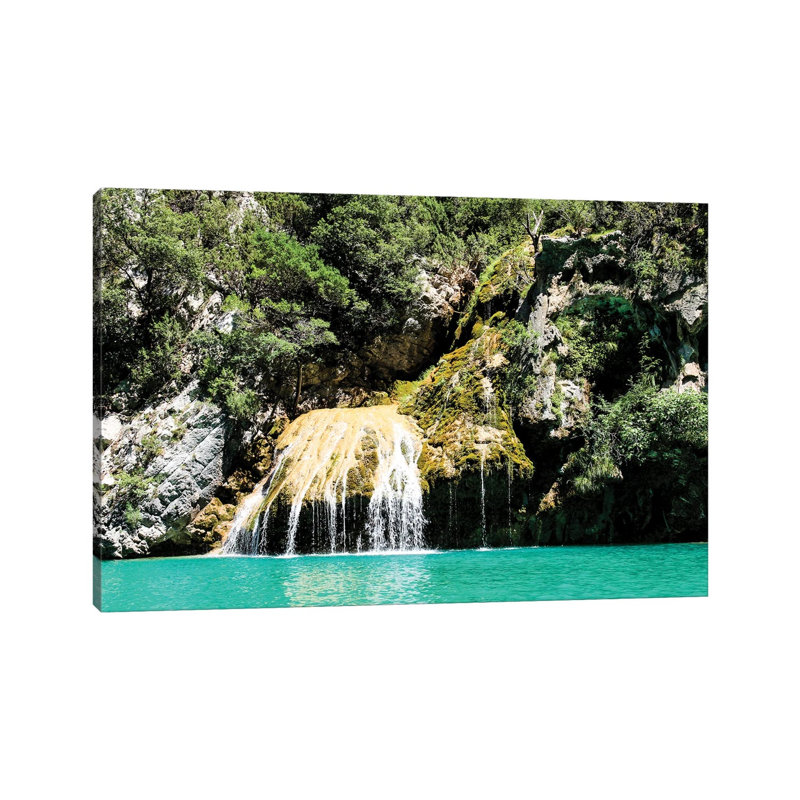France Provence Gorges Du Verdon II 1 Piece Wrapped Canvas Wall Art, 20.32 cm H x 30.48 cm W