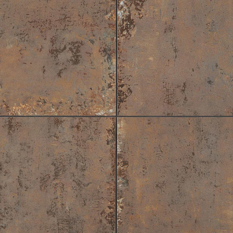 Portrait 24x24 Matte Porcelain Tile, Copper