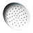 Rain Fixed Shower Head 2.0 GPM GPM