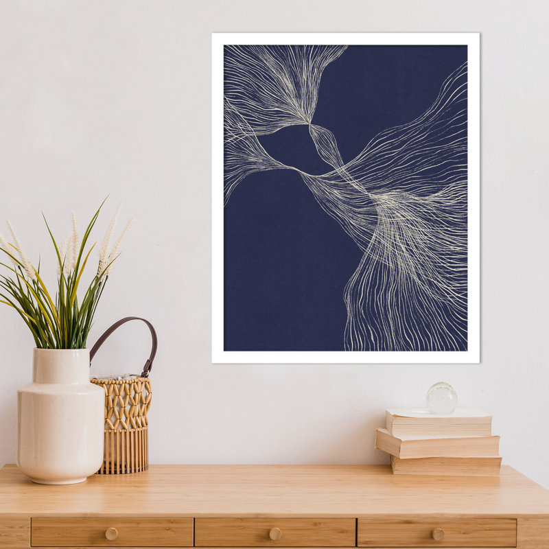 Interaction 1 by Alisa Galitsyna, 21" H x 17" W x 1" D, White