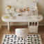 Bureau rectangulaire moderne et simple blanc-1464899601-1464899600