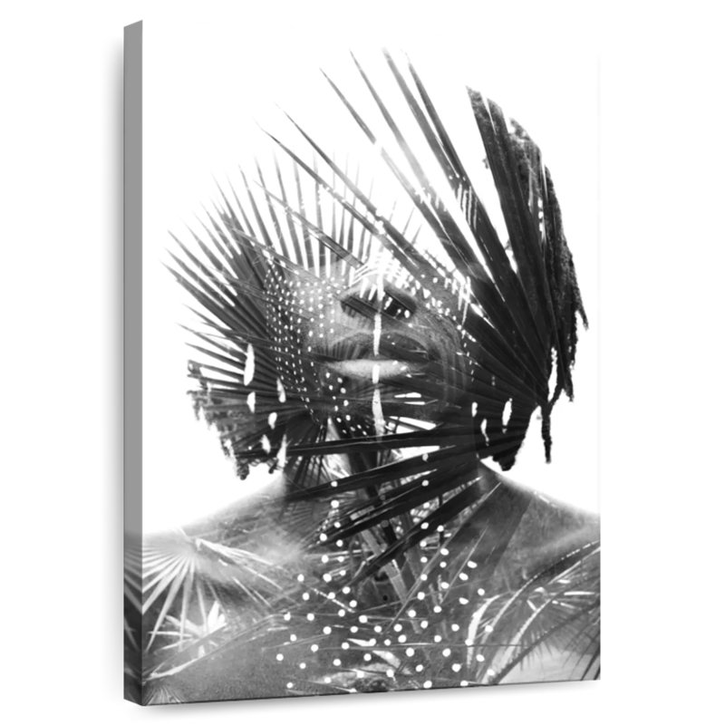 Leisha Nature Man, 36" H x 24" W