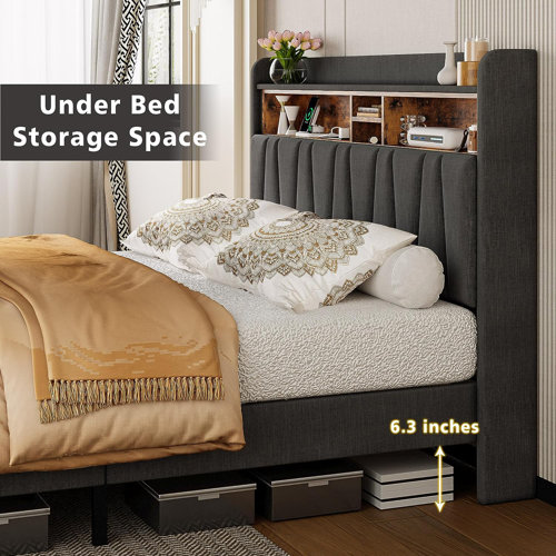 Latitude Run® Bookcase Bed & Reviews | Wayfair