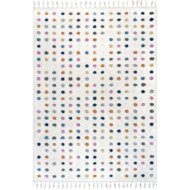 Tapis ivoire à poils longs Weishaar, Rectangulaire 3 pi x 5 pi