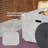 Square Concrete Propane Smokeless Fire Pit Table with Hidden Fuel Tank