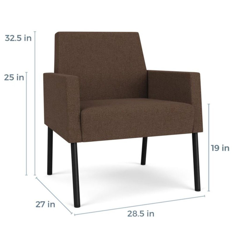 Fauteuil de réception Mystic, Noir, noir, noir, noir, Café Archetype