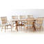 Fauteuil bistro Popplestone Rattan - blanc à pois cappuccino