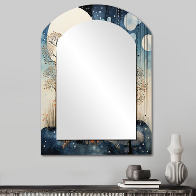 Miroir mural arche Japon Modern