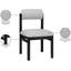 Chaise rembourrée en tissu texturé Frakes-2046438038-2046438122