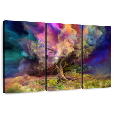 Harnek Colorful Cloud Tree