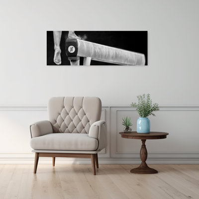 Graceful Gymnastics Balance Contemporary Wall Art