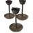 7'' H Iron Cast Tabletop Candlestick