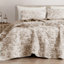 Ensemble de courtepointe en mélange de coton 3 pièces Wonderful Floral-2132100111-2137652075