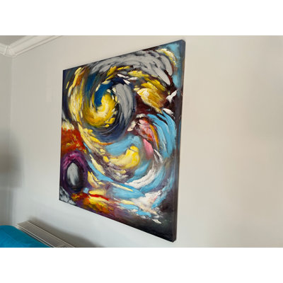 Wrapped Canvas Painting