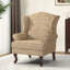 Dokun Berio 79 Cm Wide Linen Wingback Chair-242092324