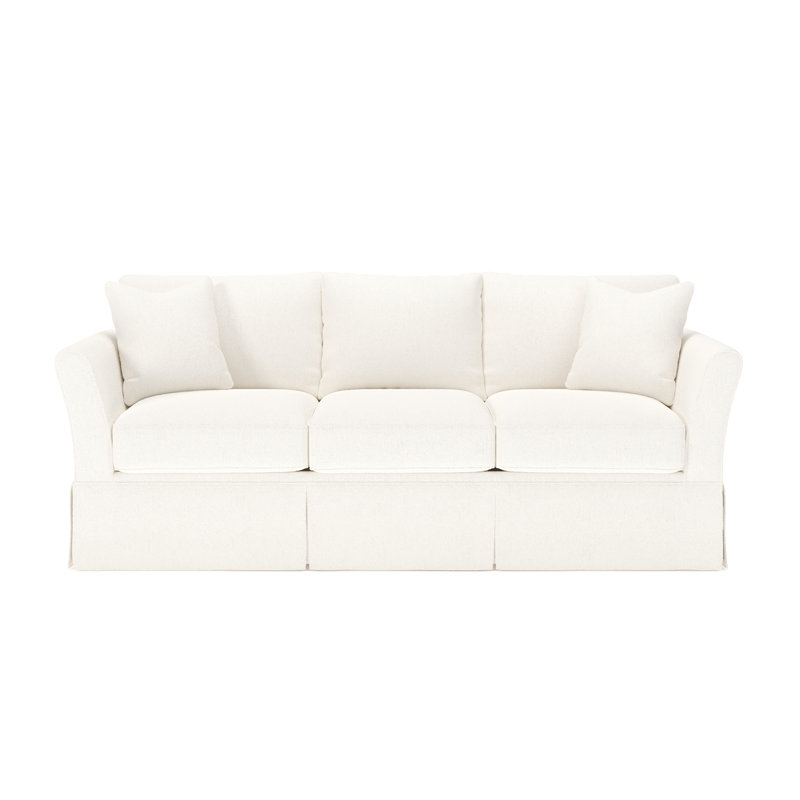 Shelby 82'' Upholstered Sofa, Apollo Alpaca Boucle