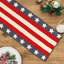 Chemin de table Consuella Patriotic American Flag-1077591961