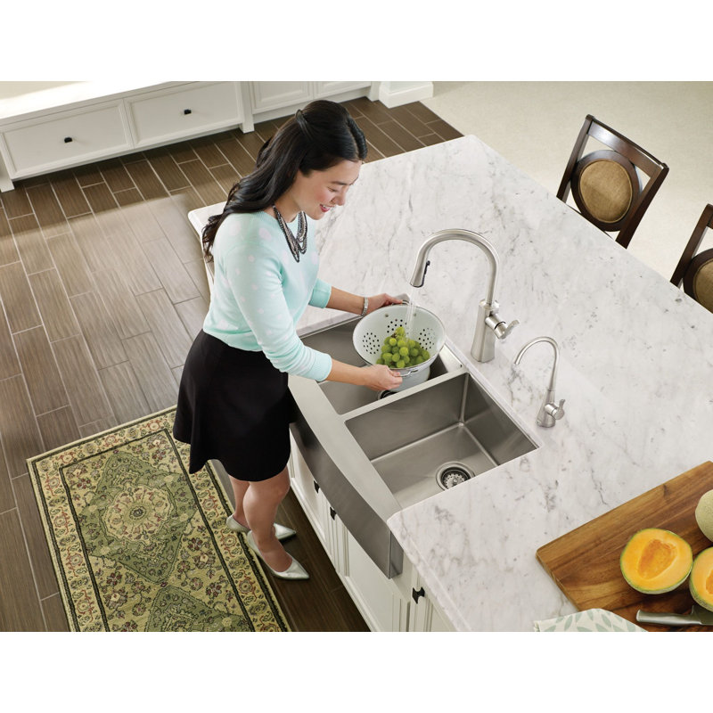 Sip Single Hole Cold Water Dispenser, Matte Black