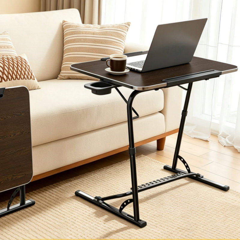 Folding Laptop Table for Sofa, Sturdy Work & Dinner Portable Desk