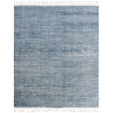 Wool Area Rug in Blue/Ivory