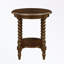 Table de bout ronde avec tablette