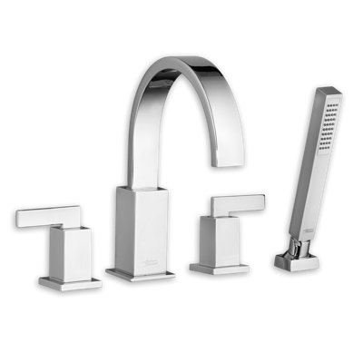 Times Square 2 Handle Deck Roman Tub Faucet with Diverter