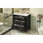 Meuble-lavabo avec lavabo et 3 tiroirs-1425704909