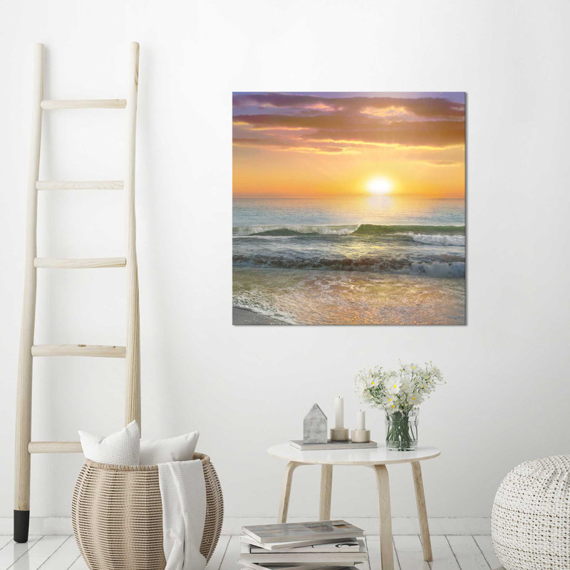 «Dawn Rays», reproduction de photo, H 36 po x l 36 po x P 1,5 po, Toile tendue